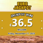 EuroJackpot中奖